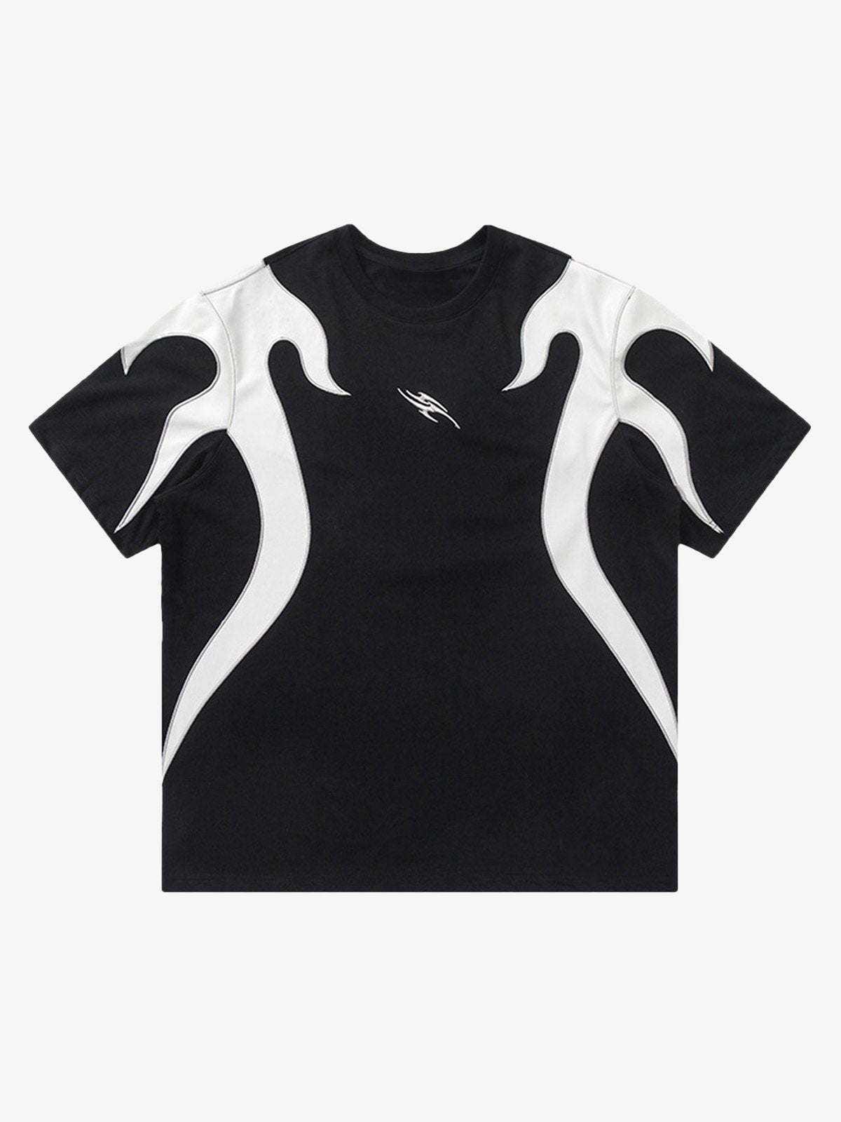 Thesupermade Patchwork Totem T-shirt-Fineriform