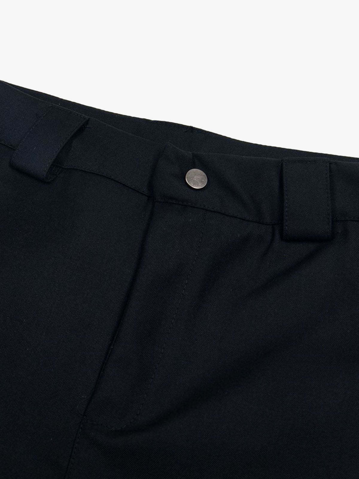 Woven Retro Cleanfit Pleated Drape Pants-Fineriform