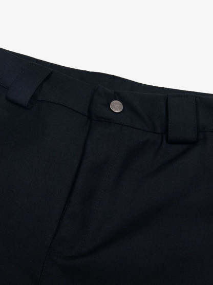 Woven Retro Cleanfit Pleated Drape Pants-Fineriform