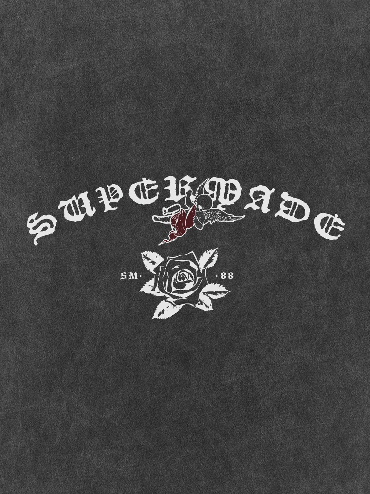 Original Retro Graphic Print T-Shirt-Fineriform