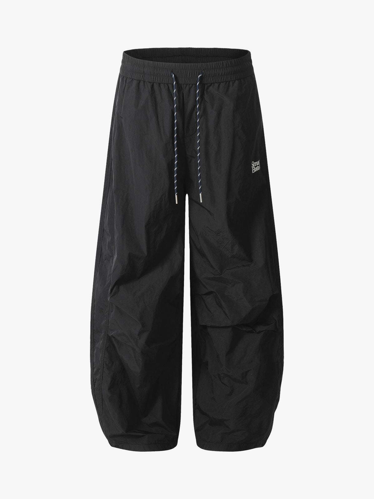 Retro Outdoor Sports Paratrooper Barrel Pants-Fineriform