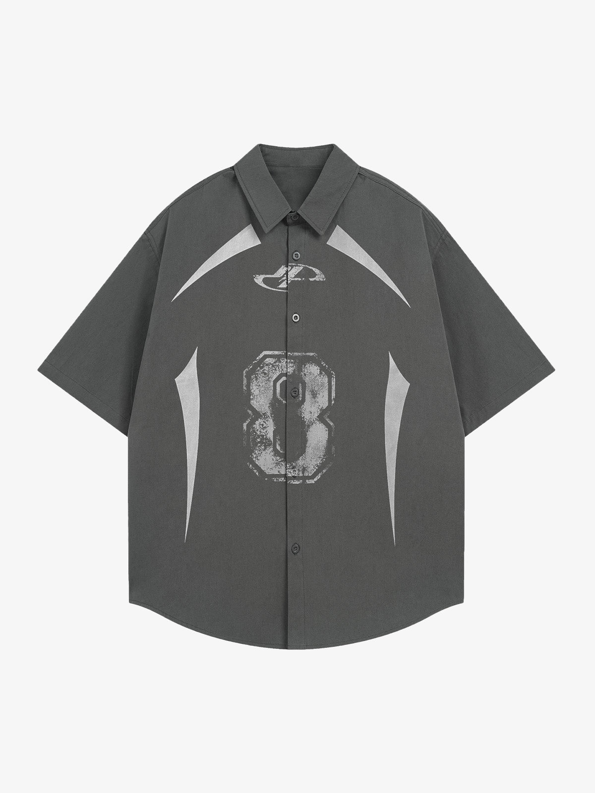 Graphic Jersey Short Sleeve Shirt-Fineriform