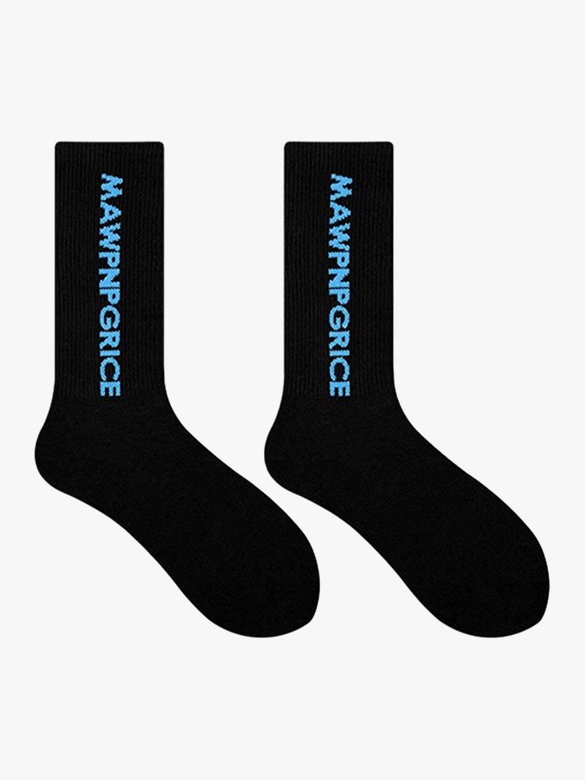 Thesupermade Street Letter Sports Socks-Fineriform