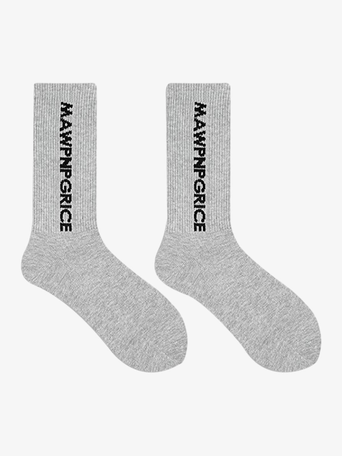 Thesupermade Street Letter Sports Socks-Fineriform