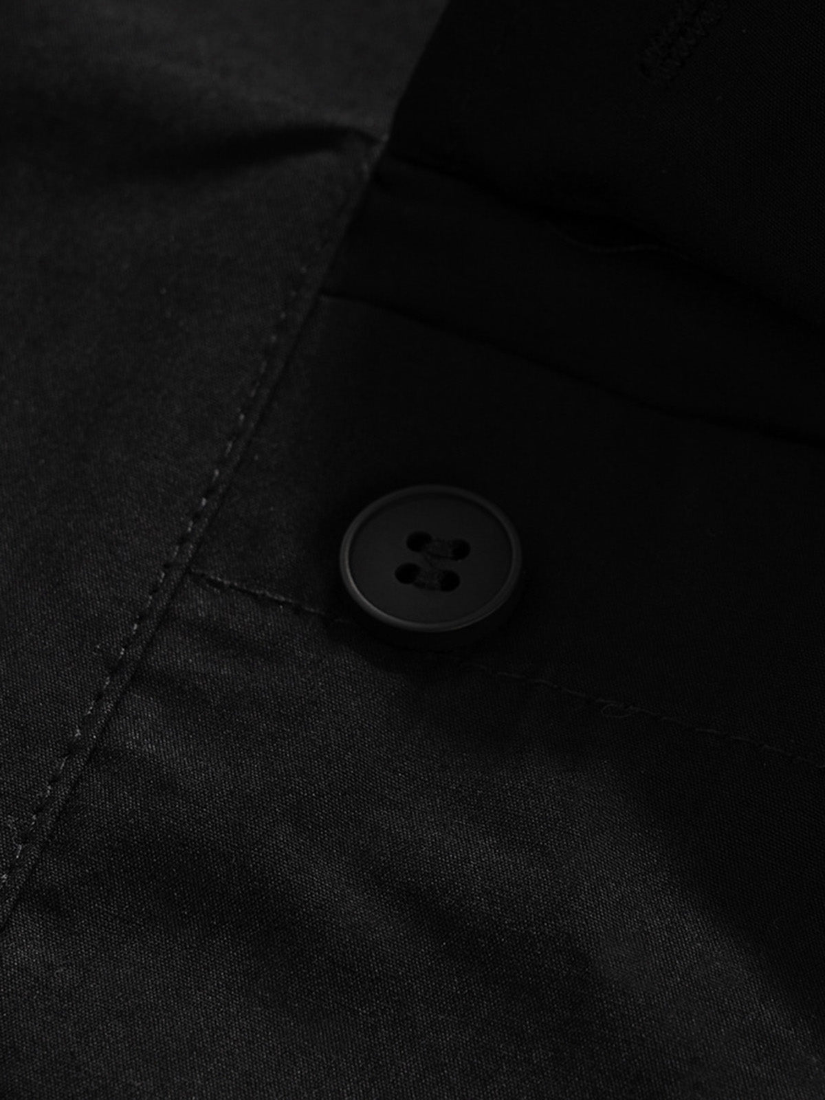 Woven Multi-Pocket Baggy Flared Pants - 2321-Fineriform