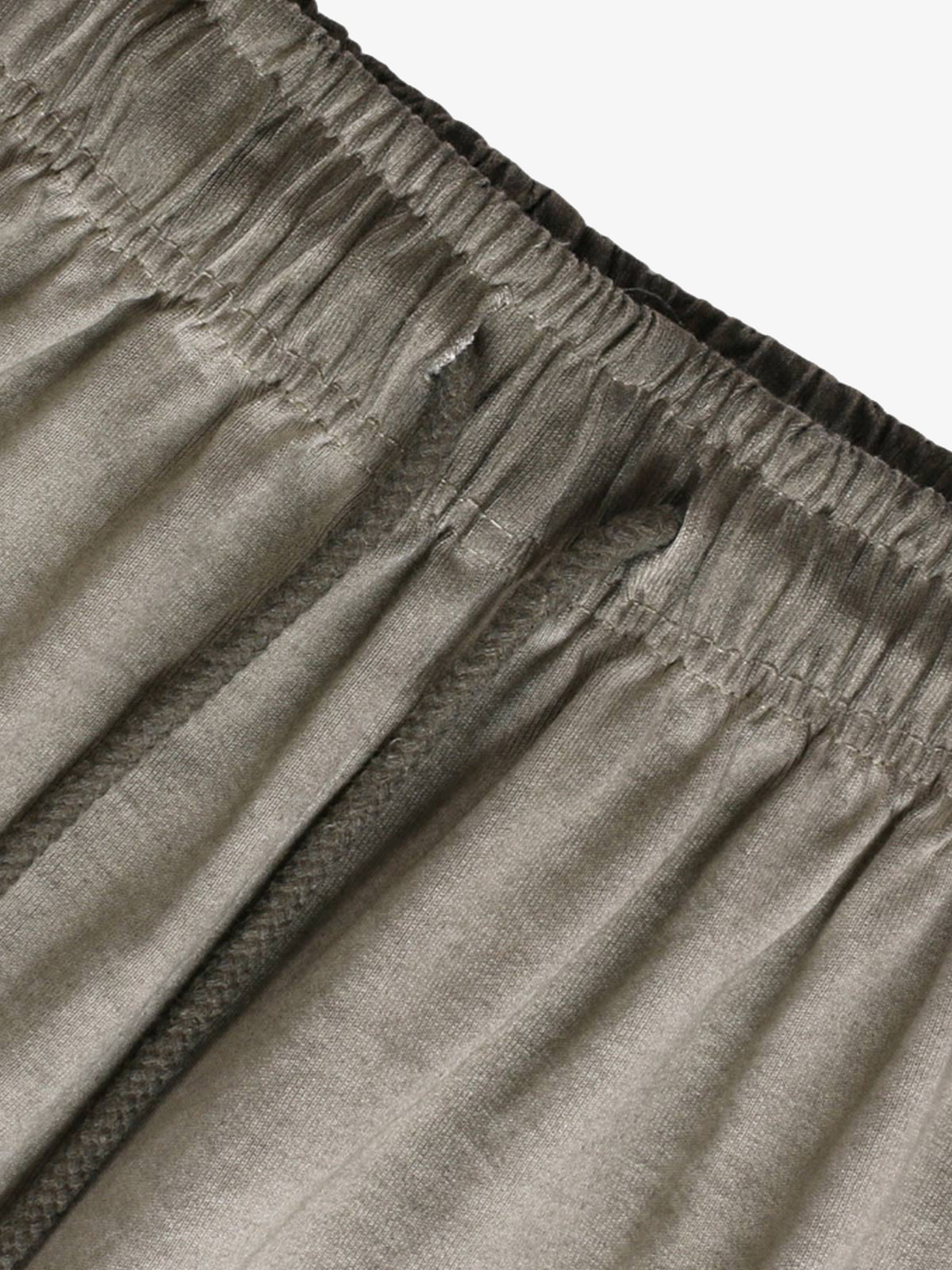 Distressed Washed Drawstring Shorts-Fineriform