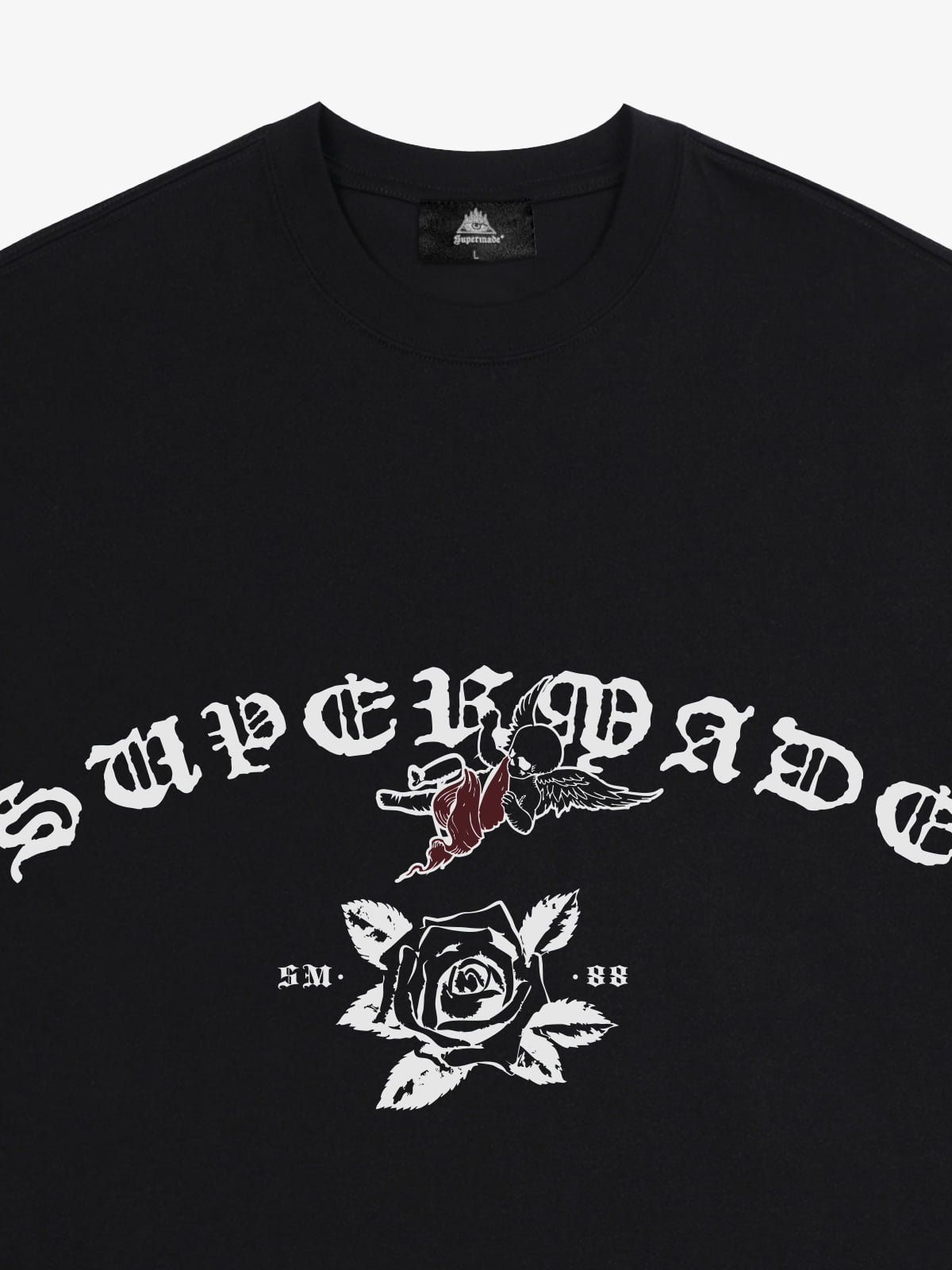 Original Retro Graphic Print T-Shirt-Fineriform