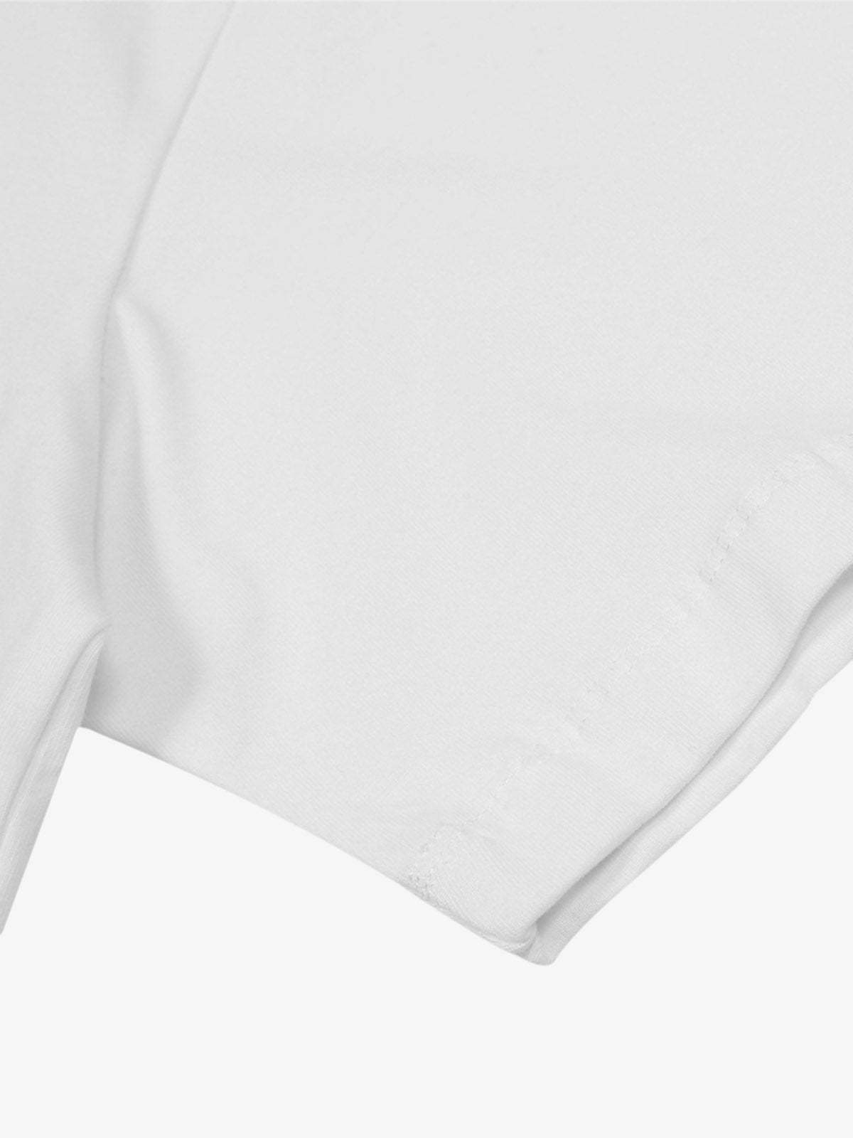 Thesupermade American Tide Loose Print Round Neck T-shirt -1640-Fineriform