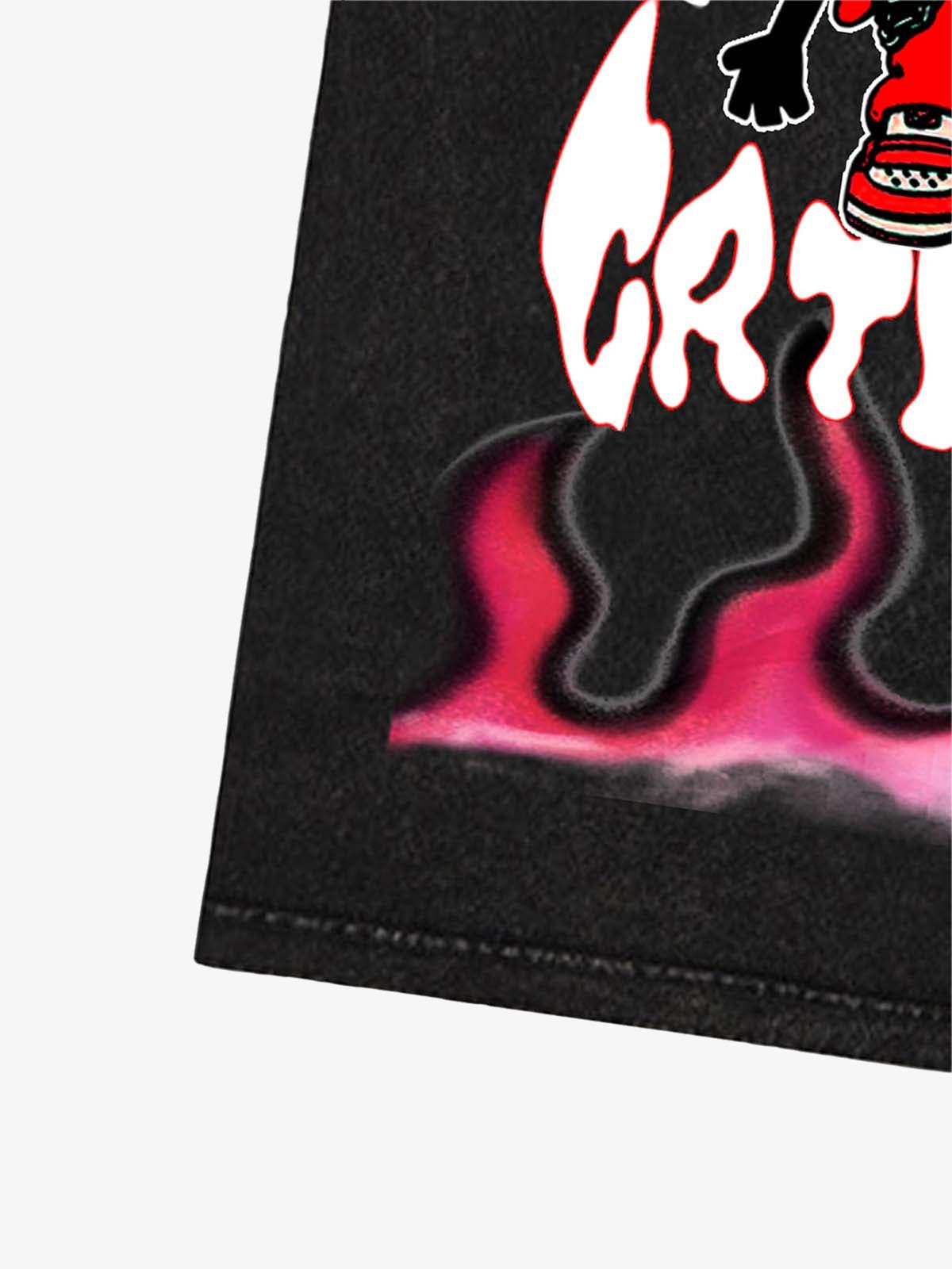 Thesupermade Fun Letter Print T-shirt - 1901-Fineriform