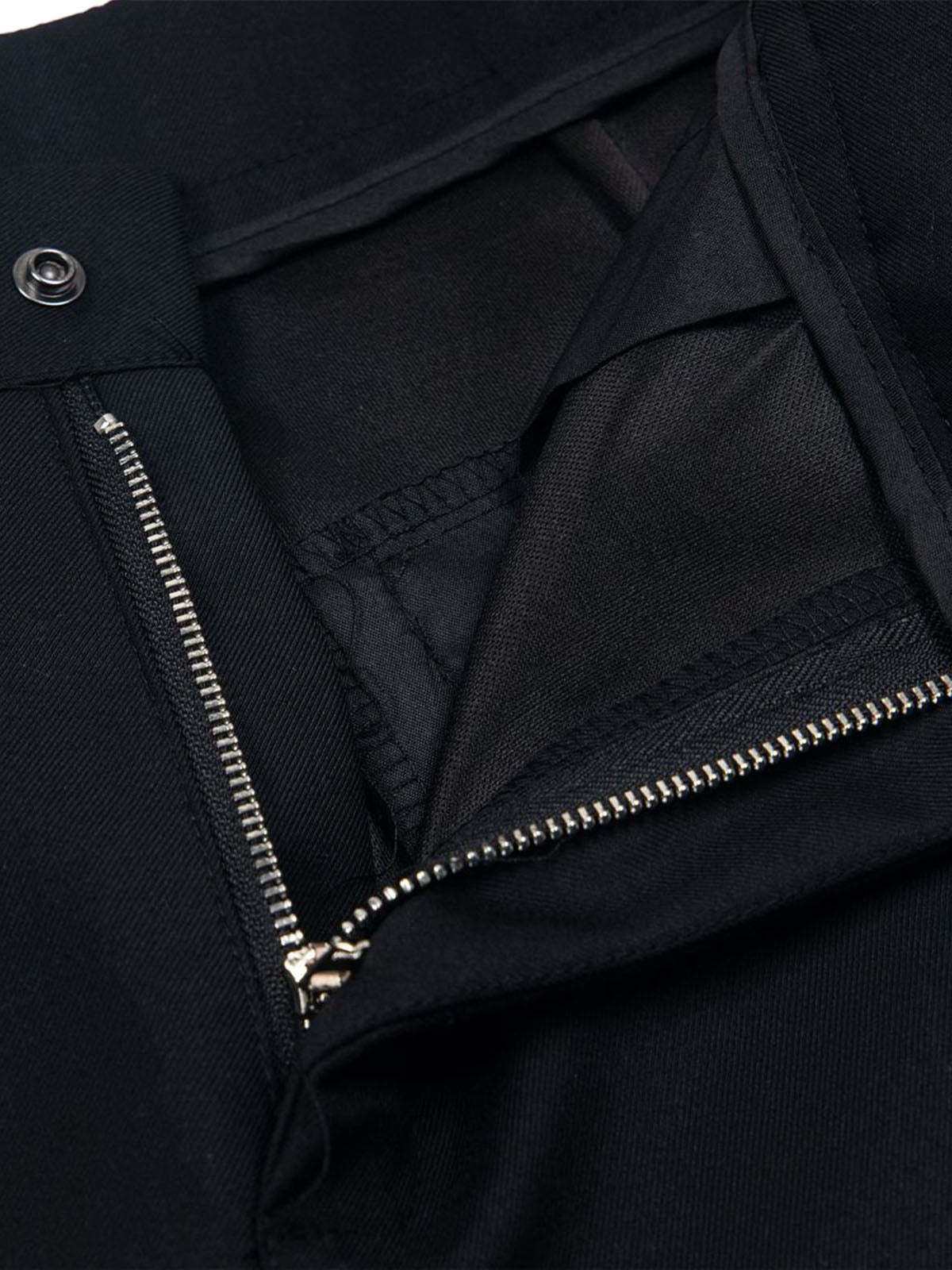 Woven Retro Cleanfit Pleated Drape Pants-Fineriform