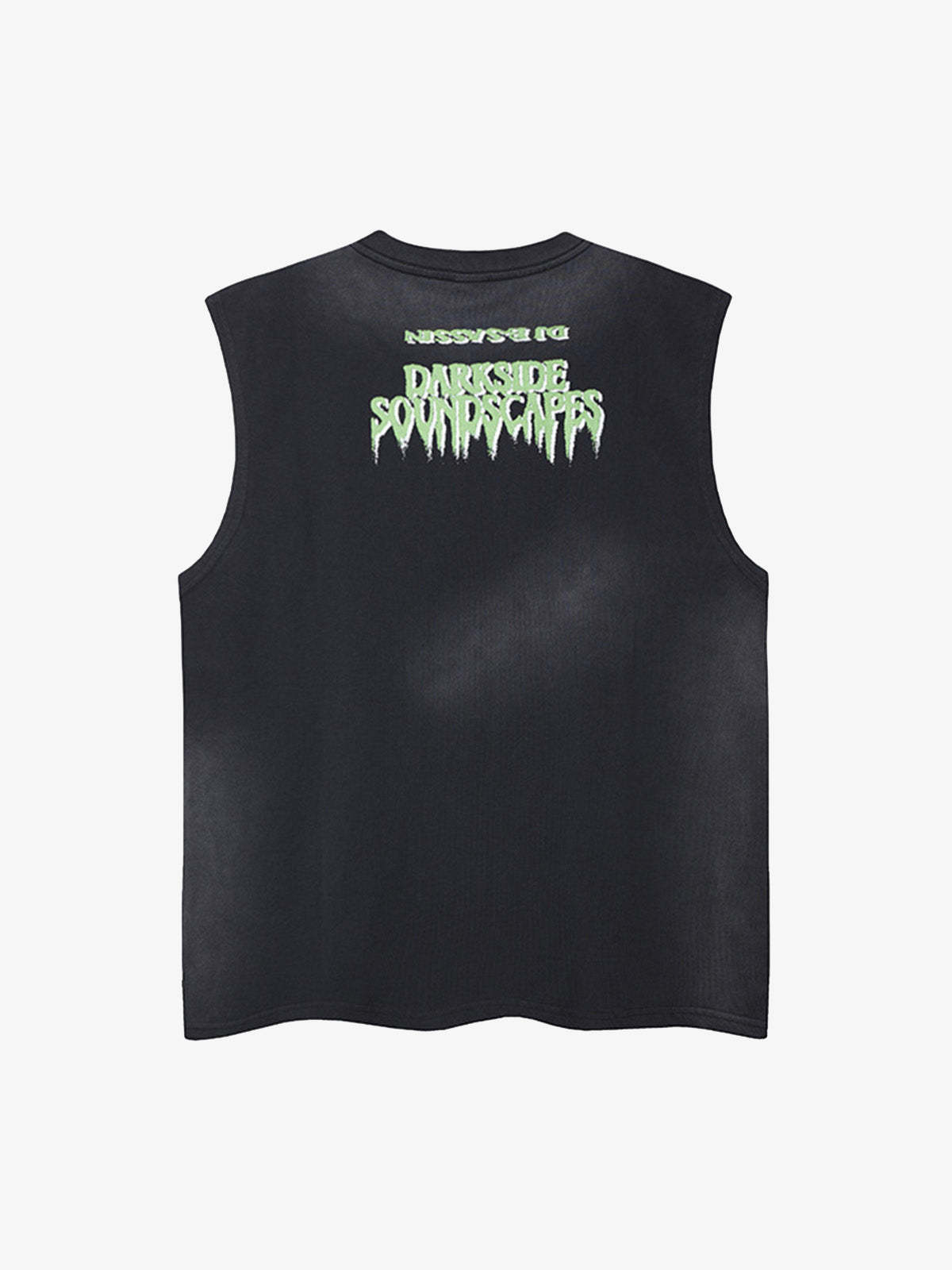 Street Graphic Spray Print Necklace T-Shirt-Fineriform