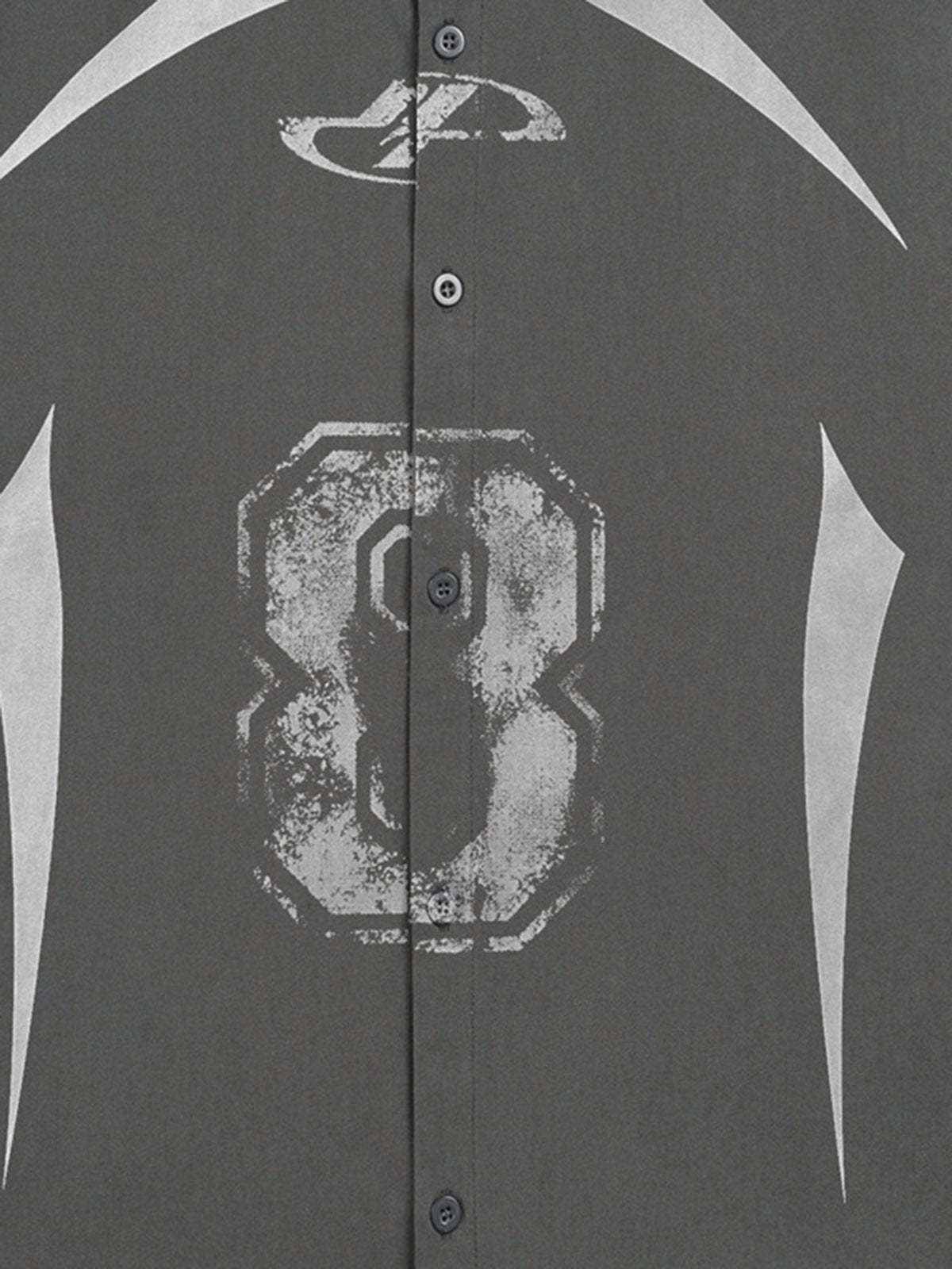 Graphic Jersey Short Sleeve Shirt-Fineriform