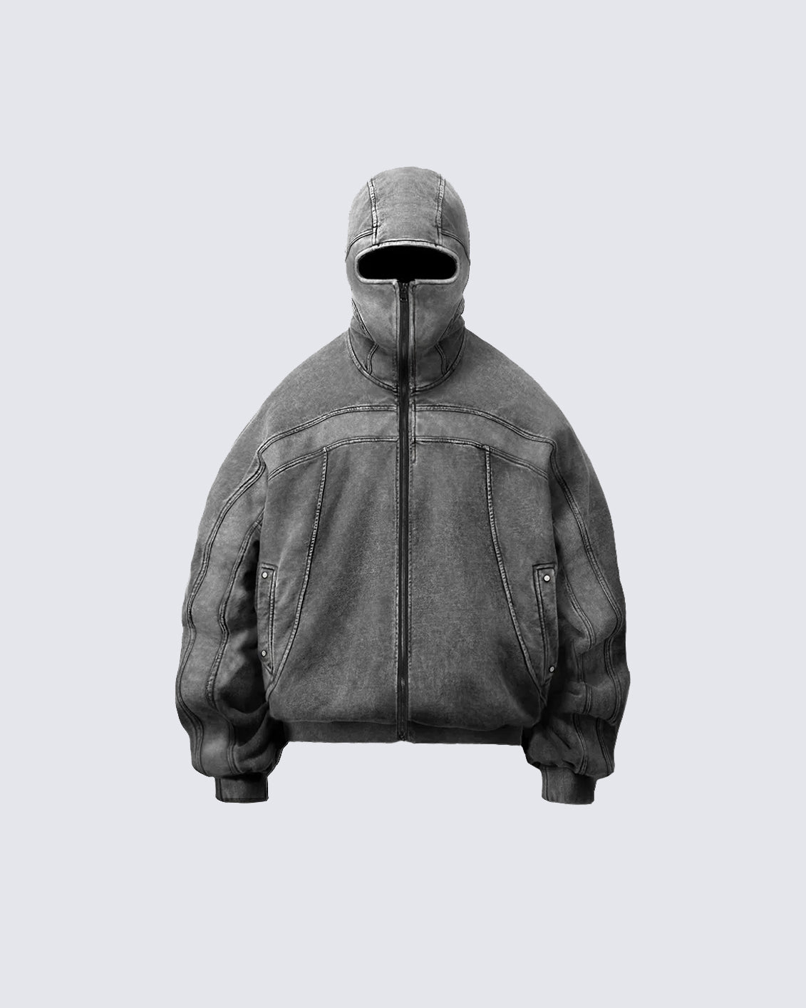 KIIKIO Classic Zip Pullover Hoodie-Fineriform