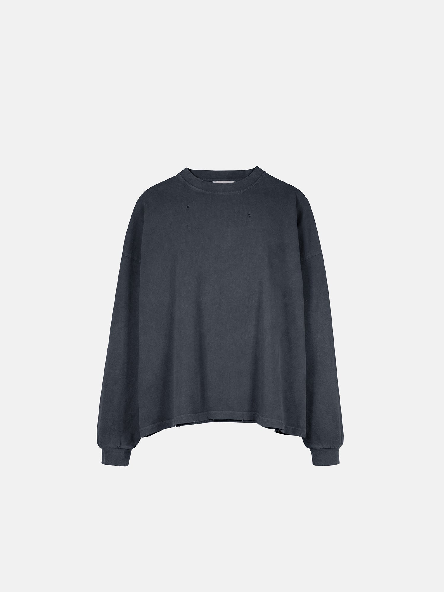 WORN LONGSLEEVE - VINTAGE BLACK-Fineriform