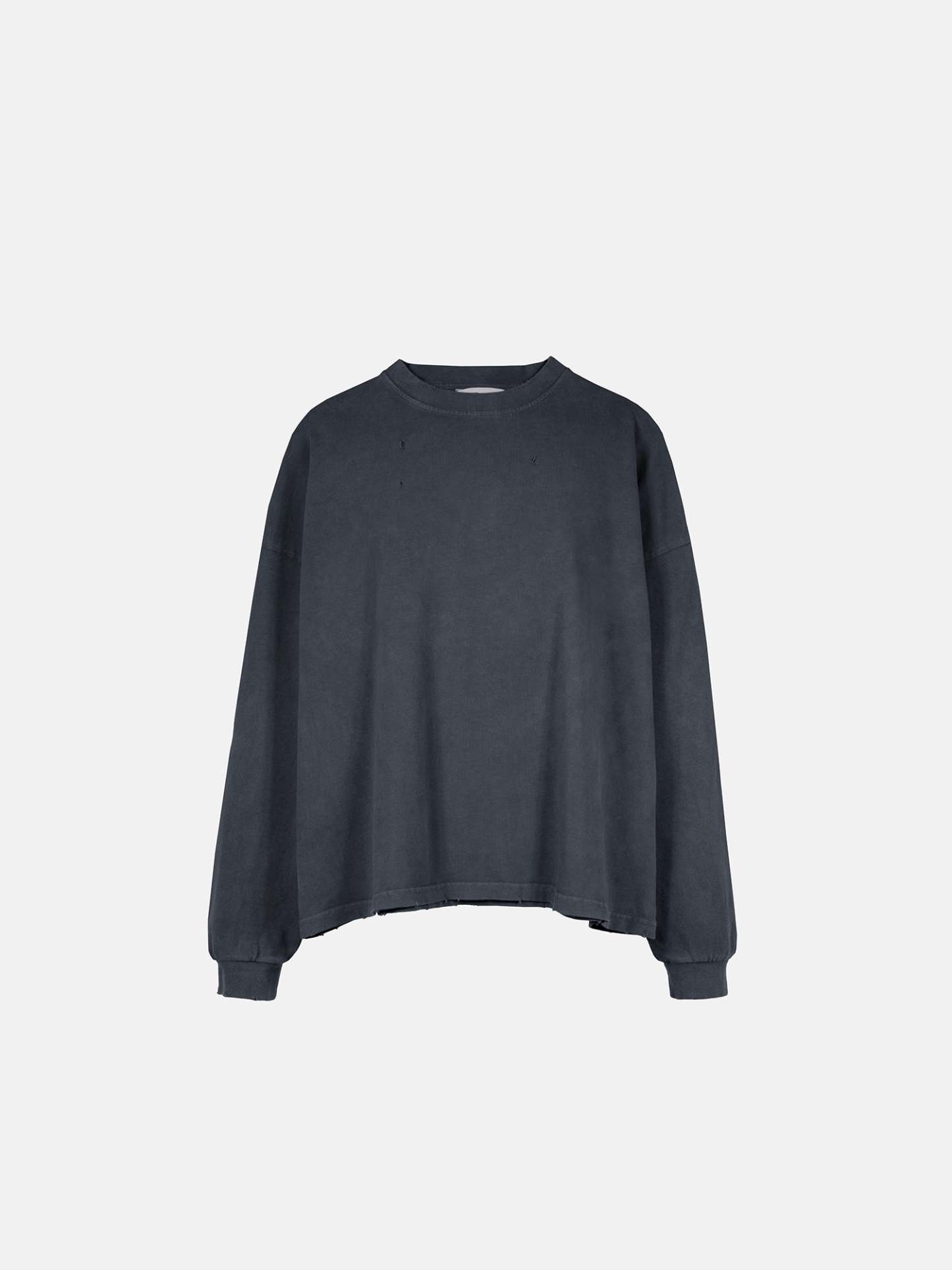WORN LONGSLEEVE - VINTAGE BLACK-Fineriform
