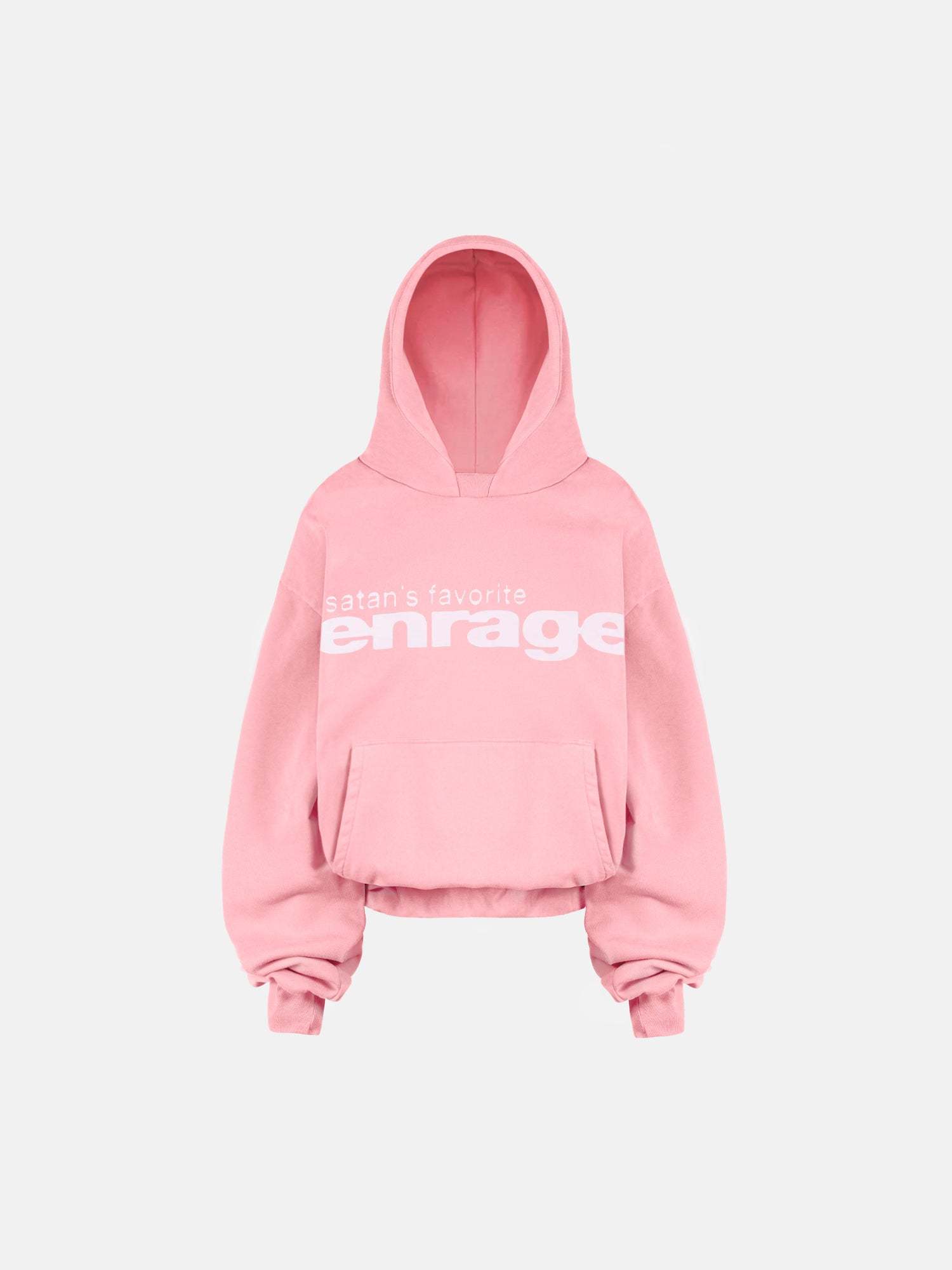 THE SATAN'S FAVORITE HOODIE - PINK-Fineriform