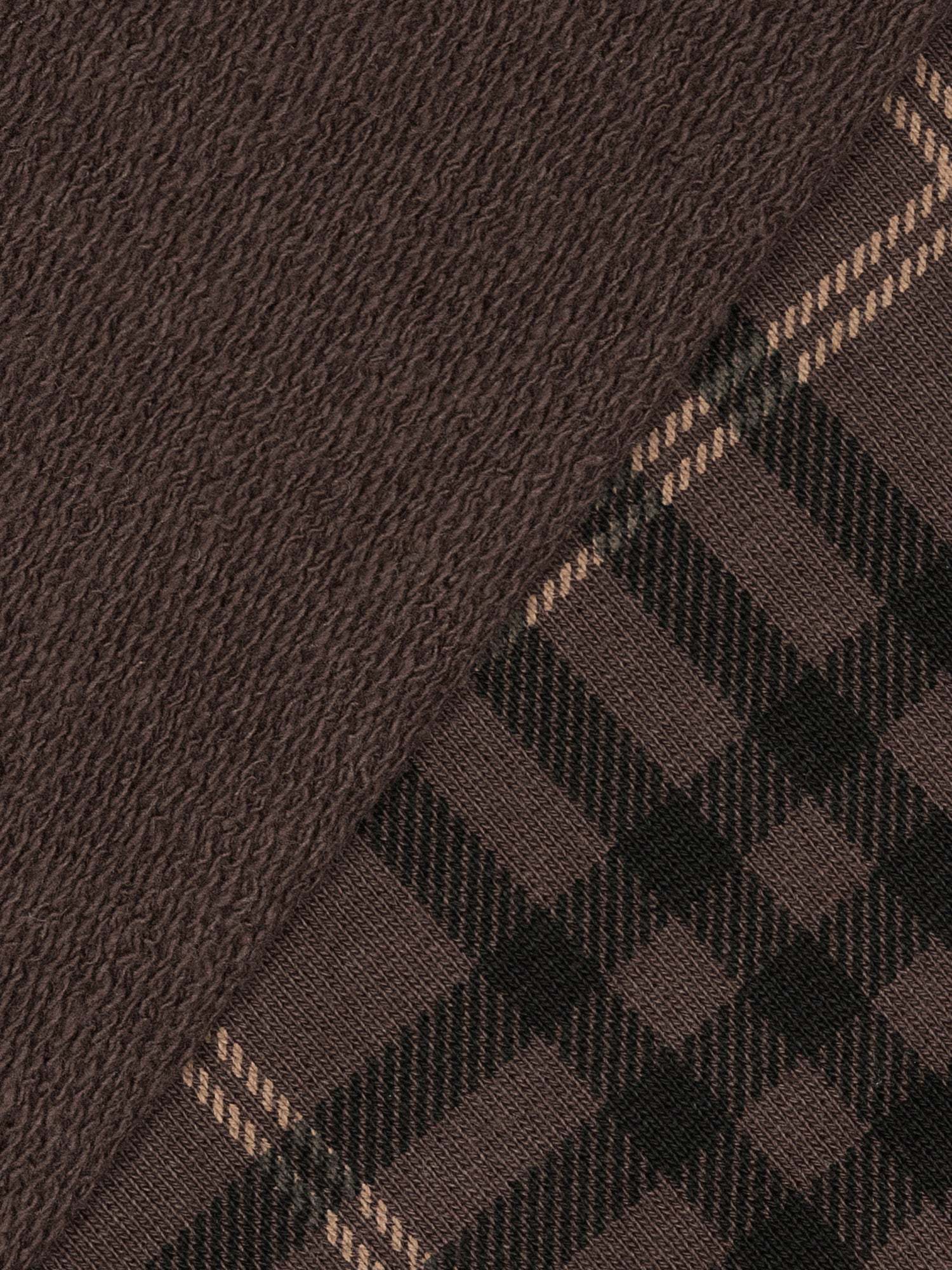 PLEATED SWEATPANTS - TARTAN-Fineriform