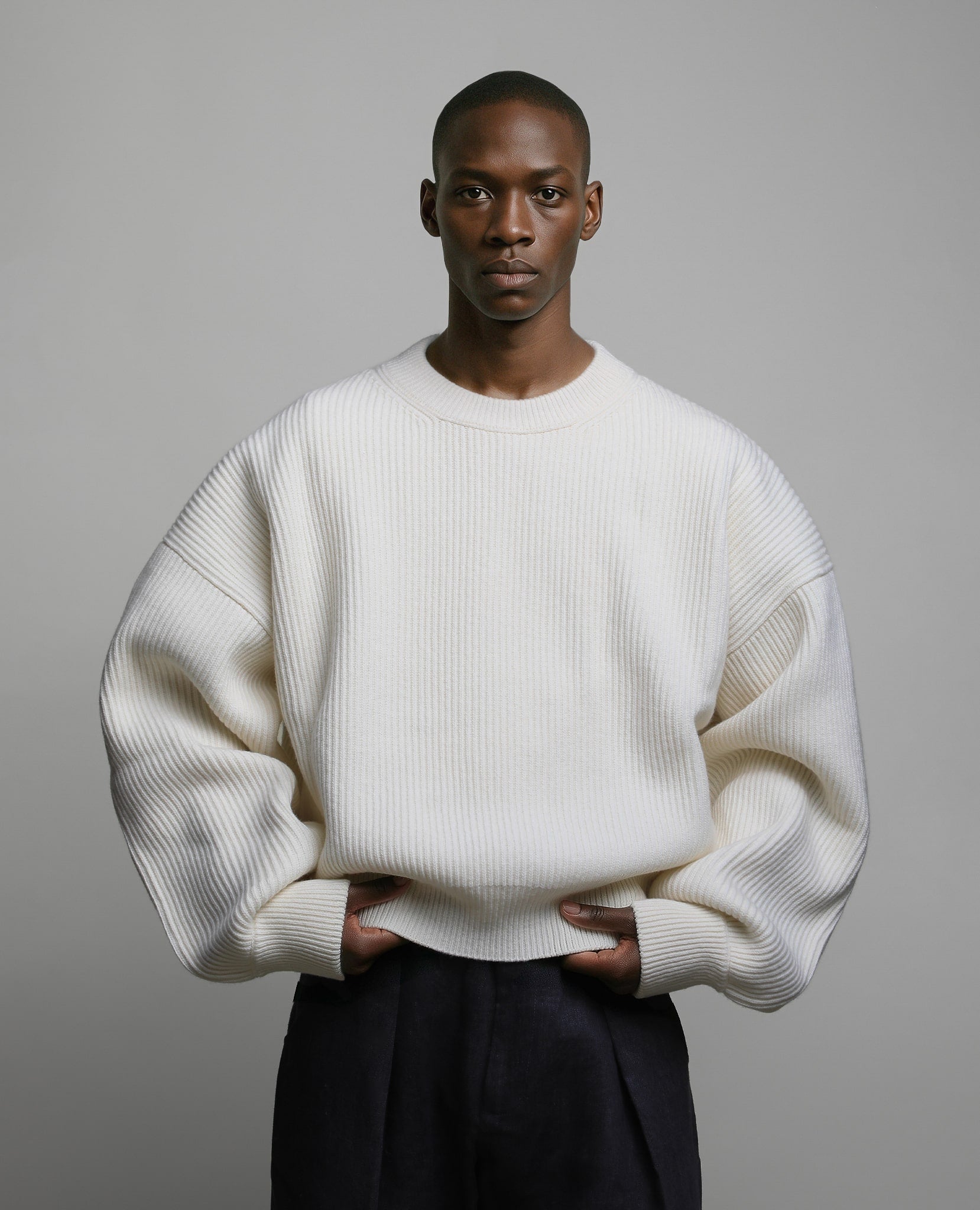 THE SWEATER - PUNTO BIANCO-Fineriform