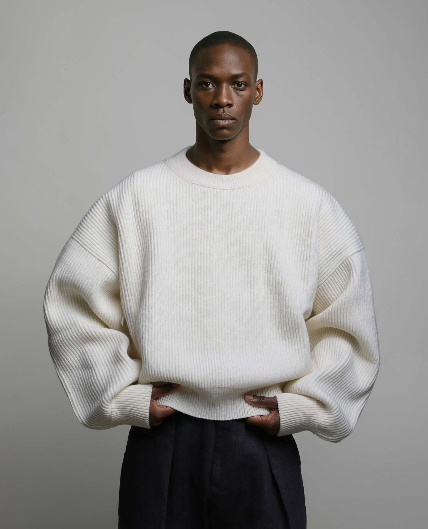 THE SWEATER - PUNTO BIANCO-Fineriform