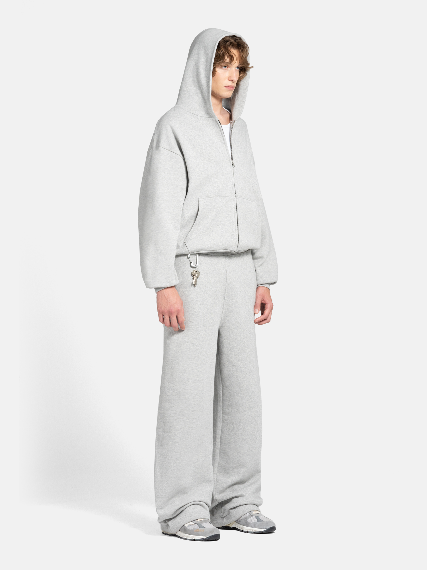 THE BLANC SWEATPANTS - GRAY-Fineriform