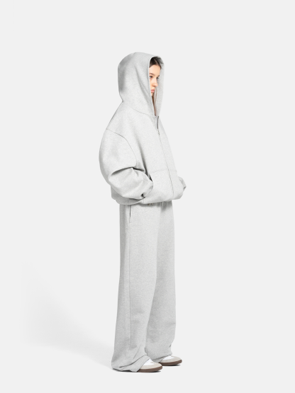 THE BLANC SWEATPANTS - GRAY-Fineriform