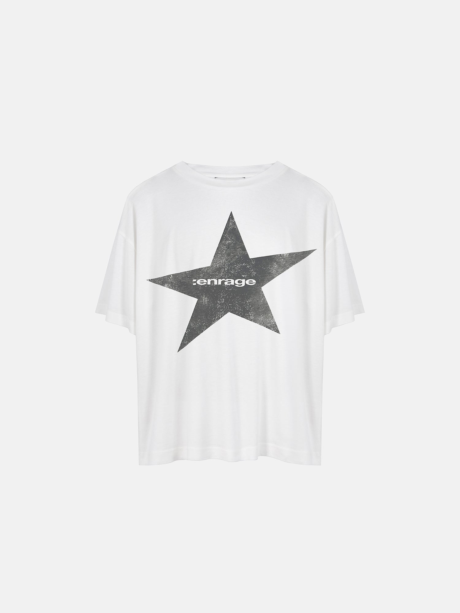 STAR TENCEL TEE - VINTAGE WHITE-Fineriform
