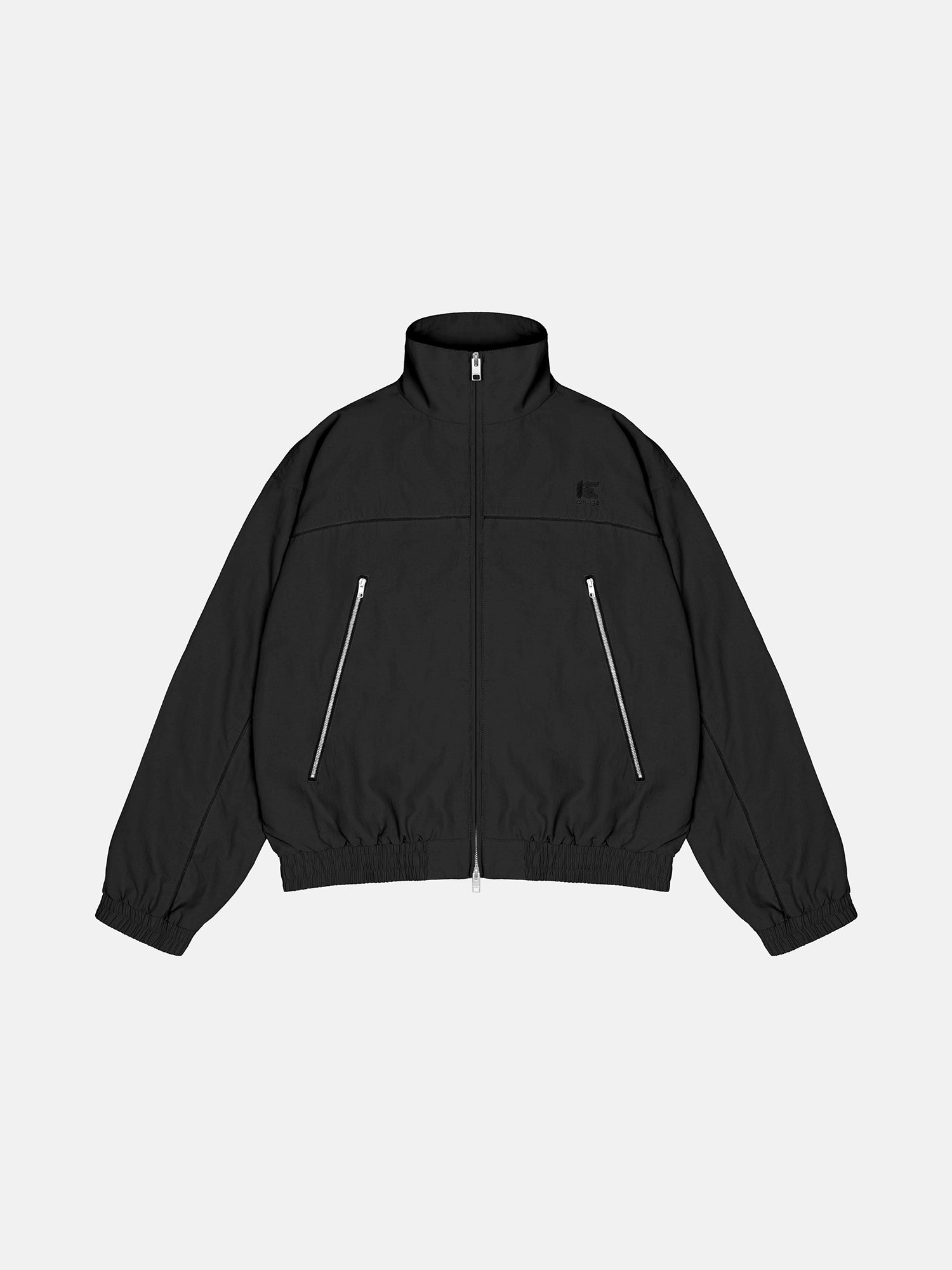 TRACKSUIT JACKET - BLACK-Fineriform