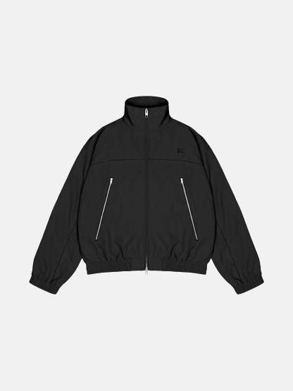 TRACKSUIT JACKET - BLACK-Fineriform