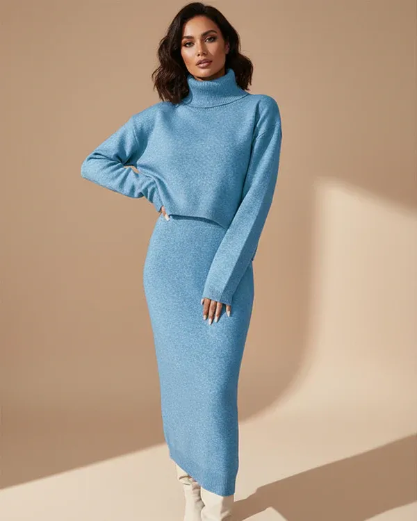 The Sculpted Knit Duo Set (BUY 2 GET 1 FREE !!!)-Fineriform