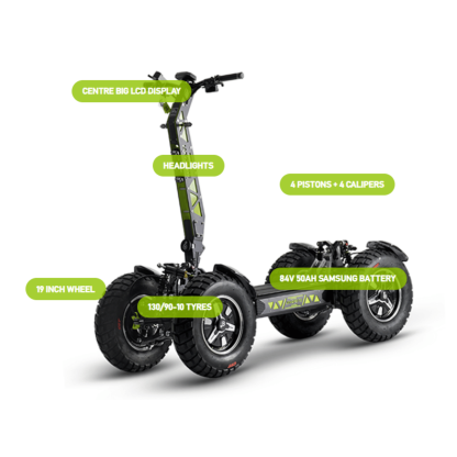 Langfeite GT4S – All-Terrain Electric Scooter 4×3000W