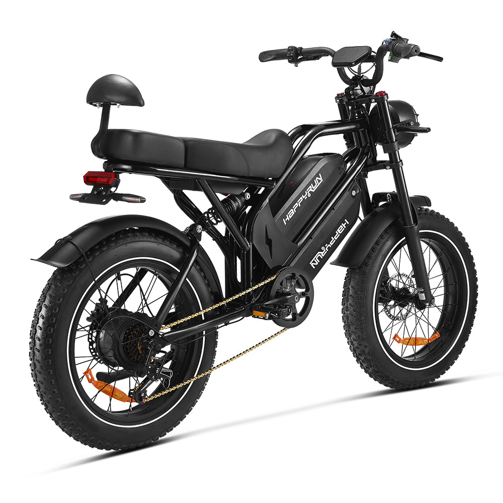 HappyRun G70 2000W Dual Battery Fast Electric Cargo Bike for Sale