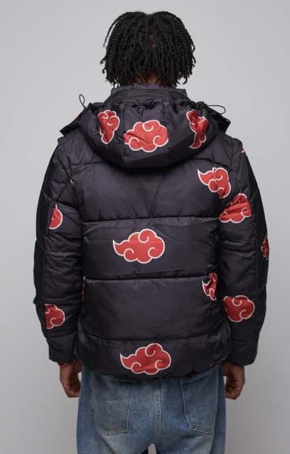 RED PUFFER JACKET