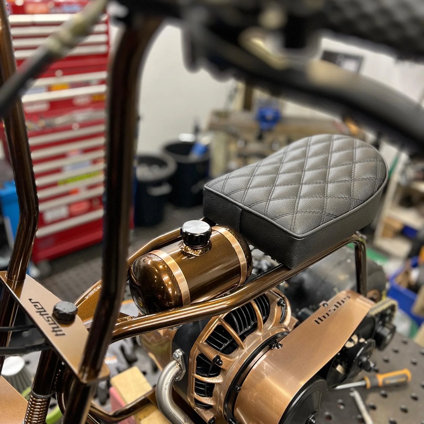 Hustler mini bike - Mad Man Mechanics