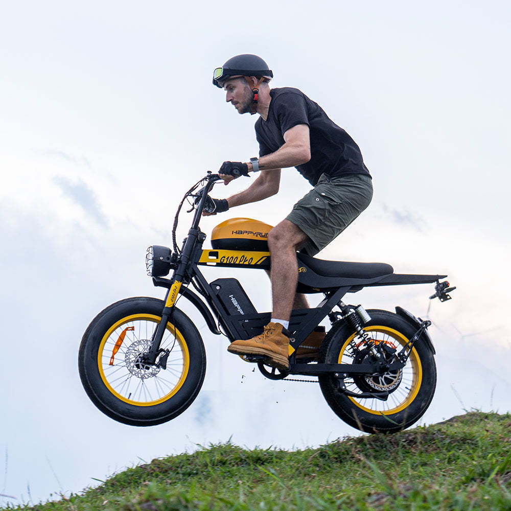 HappyRun G100 Pro 6000W Electric Bike Dual Battery