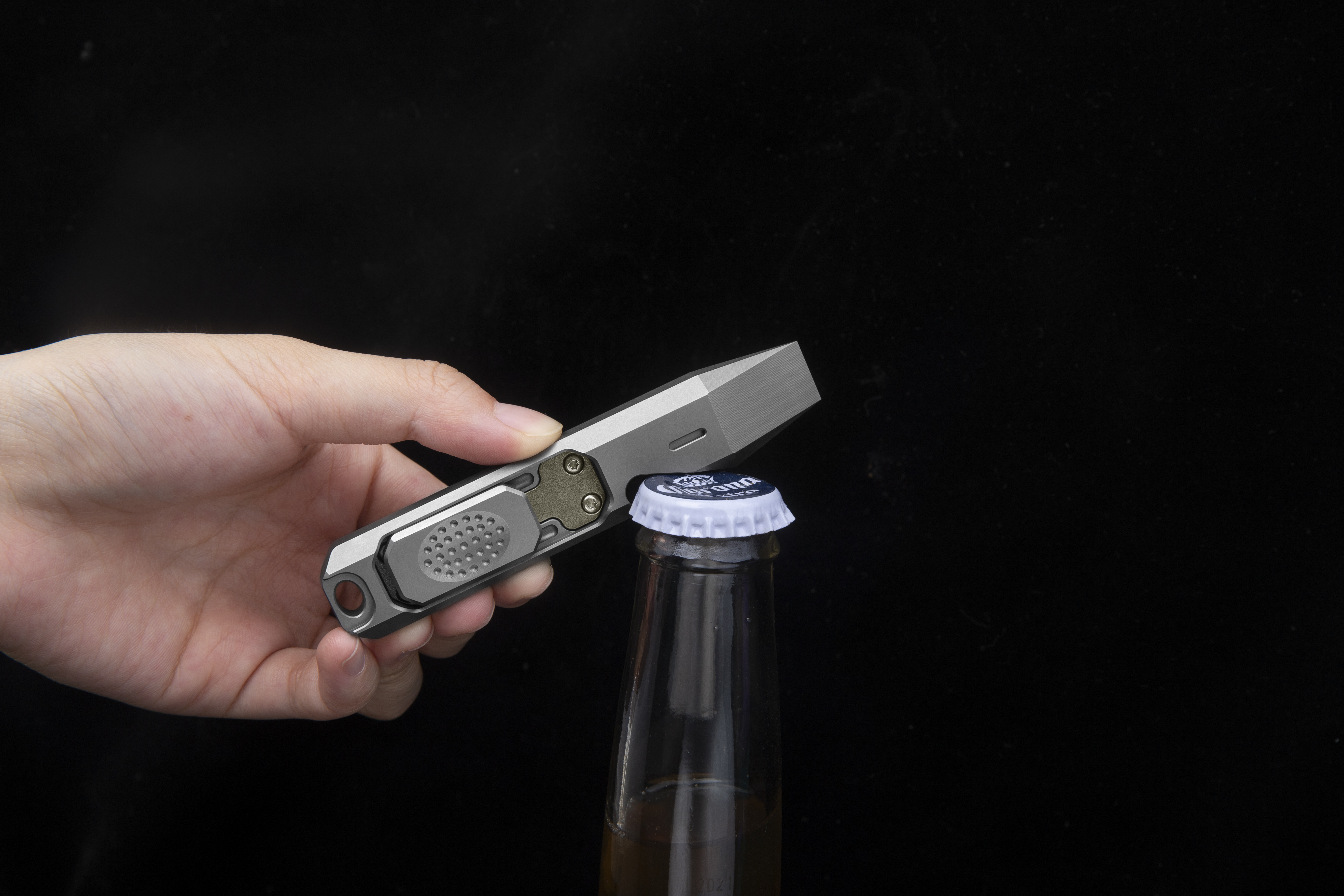Multi-functional bottle opener crowbar