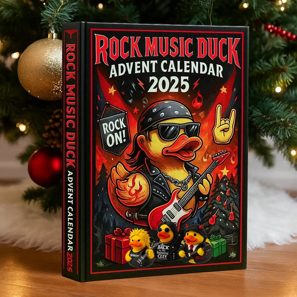 🔥24 Days * Rock Music Duck Advent Calendar 2025🦆