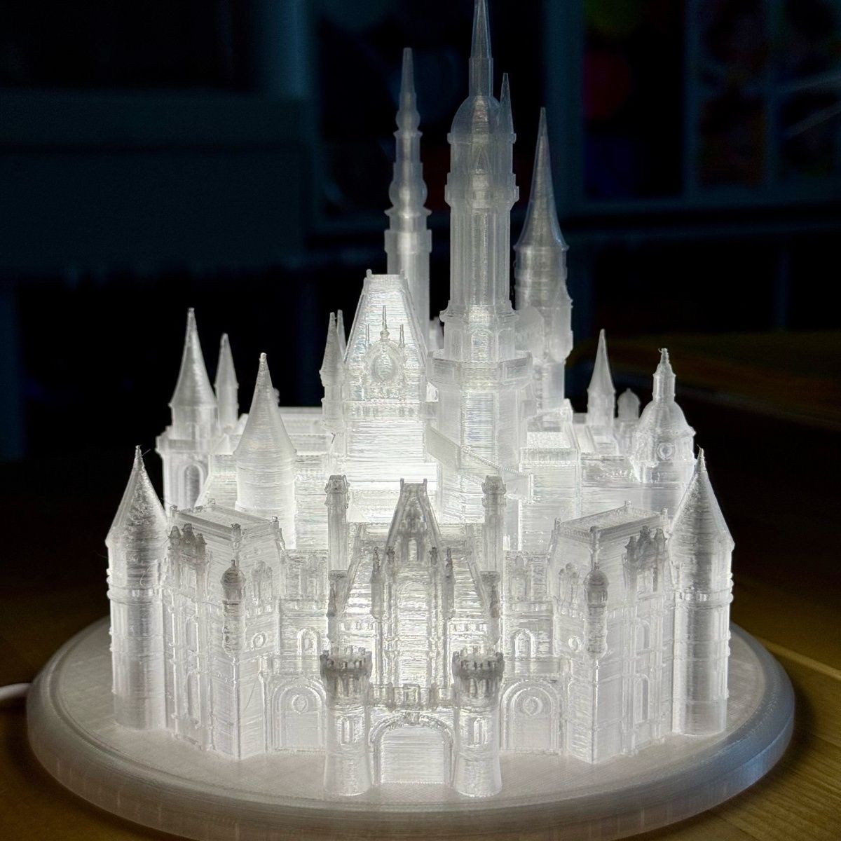 2025 New Castle Night Light, Desk Lamp