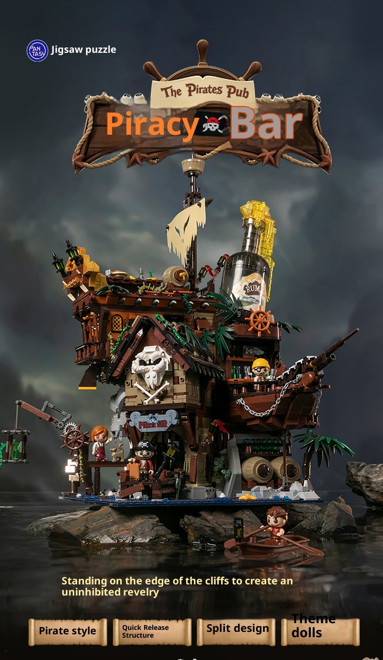 Pirate bar puzzle model