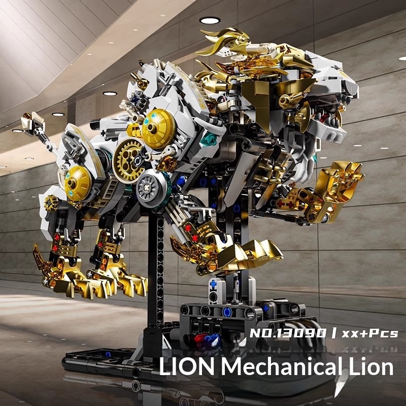 2025 new mechanical and electric, high difficulty huge assembled building blocks, boys' gift
