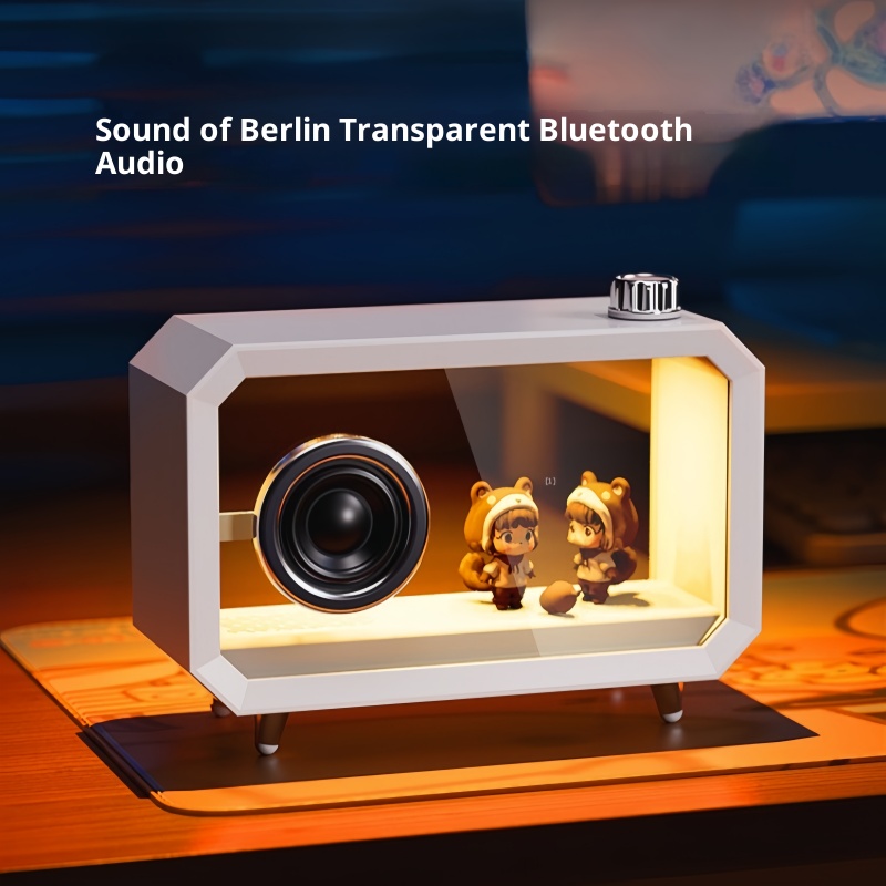 Desktop gaming computer speaker, desktop Bluetooth speaker, decorative ambient light