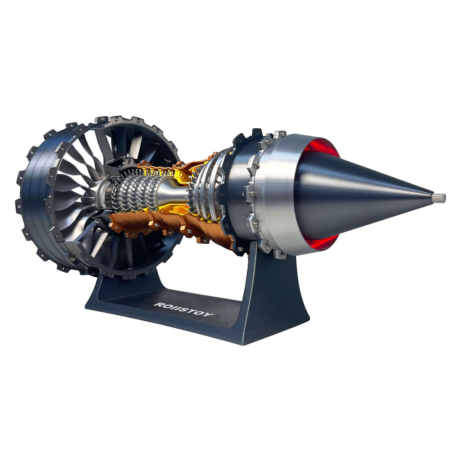 Simulated aircraft engines, turbine engine models that can be started, birthday gifts