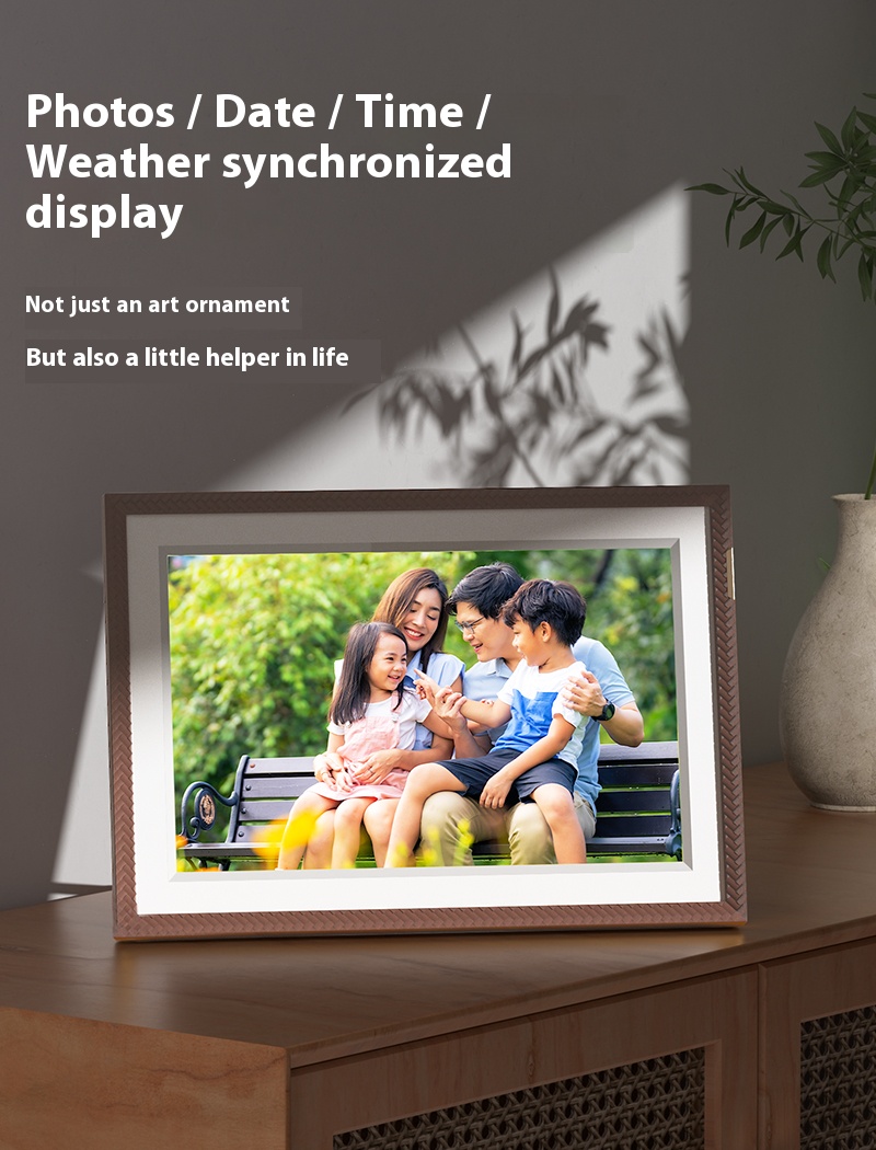 15.6-inch electronic photo album, high-definition intelligent digital touch screen player, photo and video, wedding and birthday gift