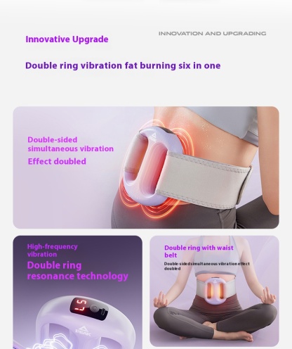 Fat slinger, fascia ring, lazy person, exercise, shaking, reducing abdominal fat, fat burning tool, okay