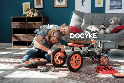 Modular, multifunctional go kart, versatile interactive children's bike