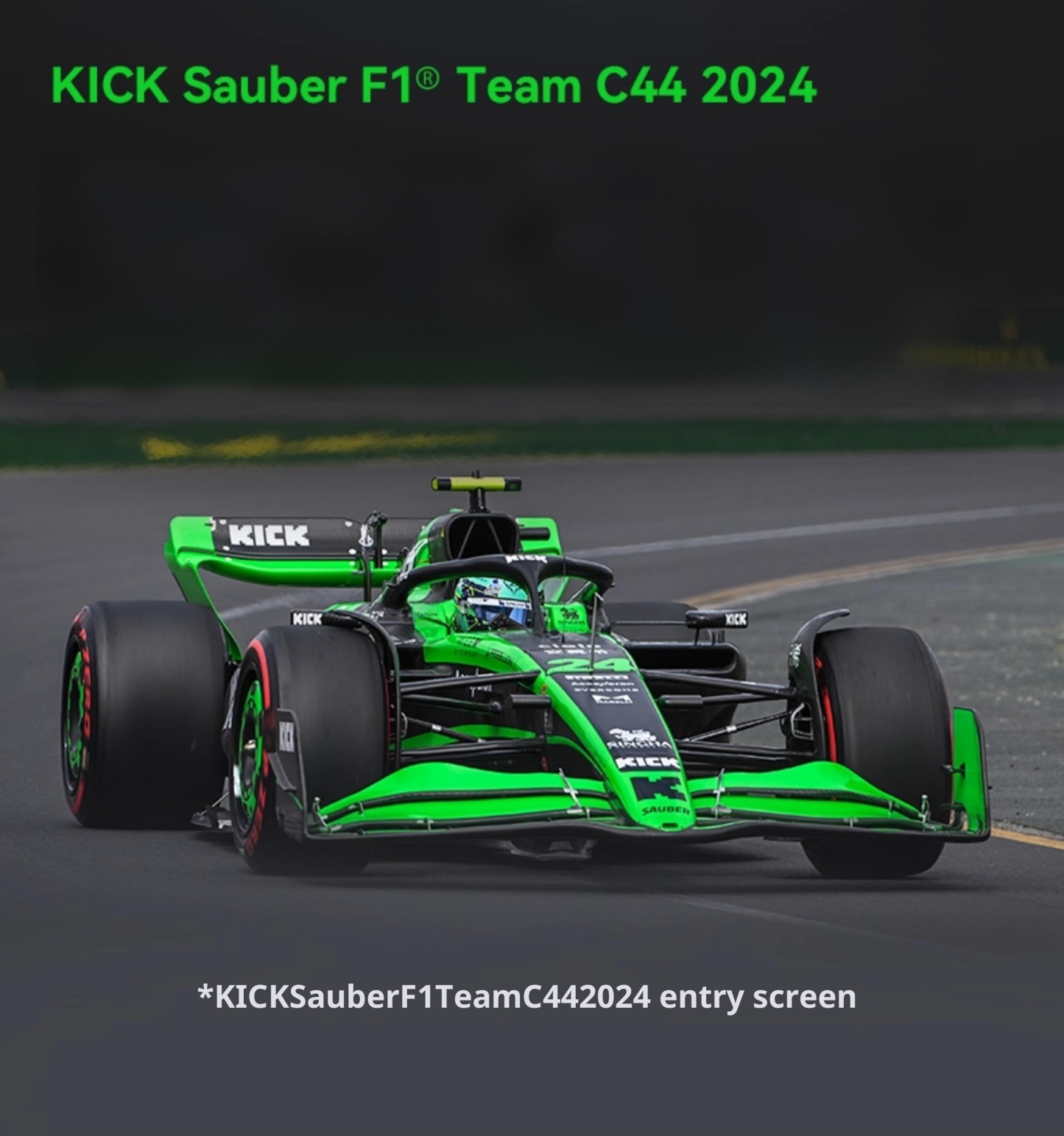 F1 racing Sauber team, adult building blocks, model ornaments, boys' gifts