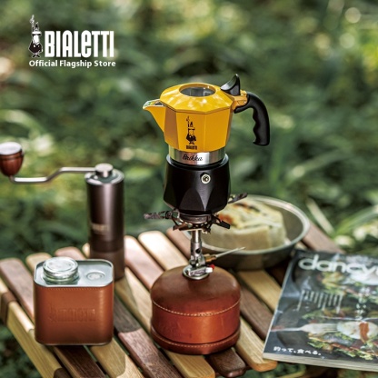 Double valve Italian coffee outdoor camping Mocha pot coffee machine