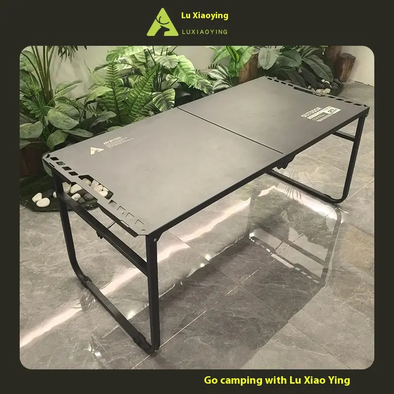 Quick opening tactical table, outdoor folding lightweight, portable folding table