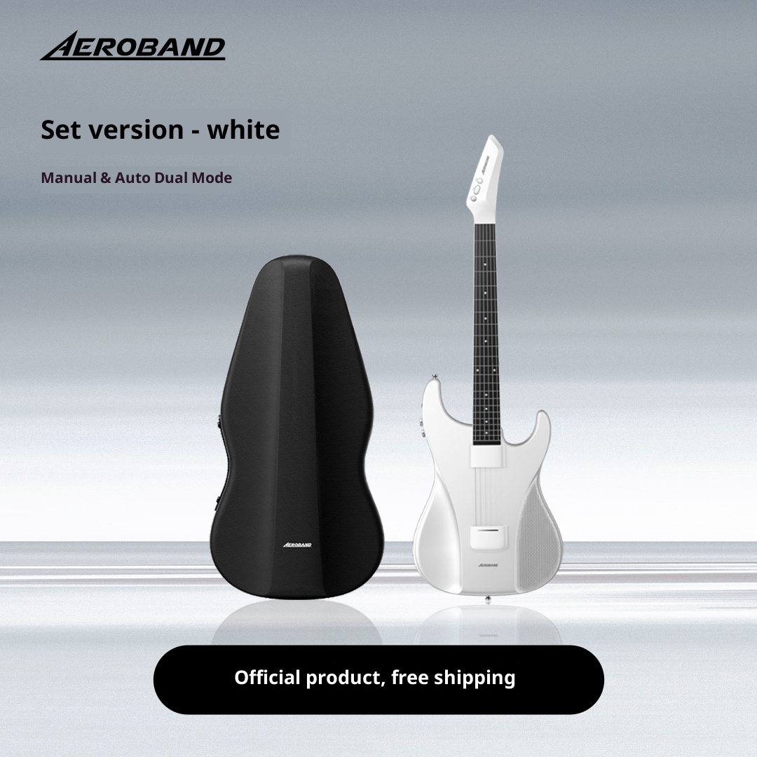 Air band, string less guitar, intelligent singing and playing companion learning bass