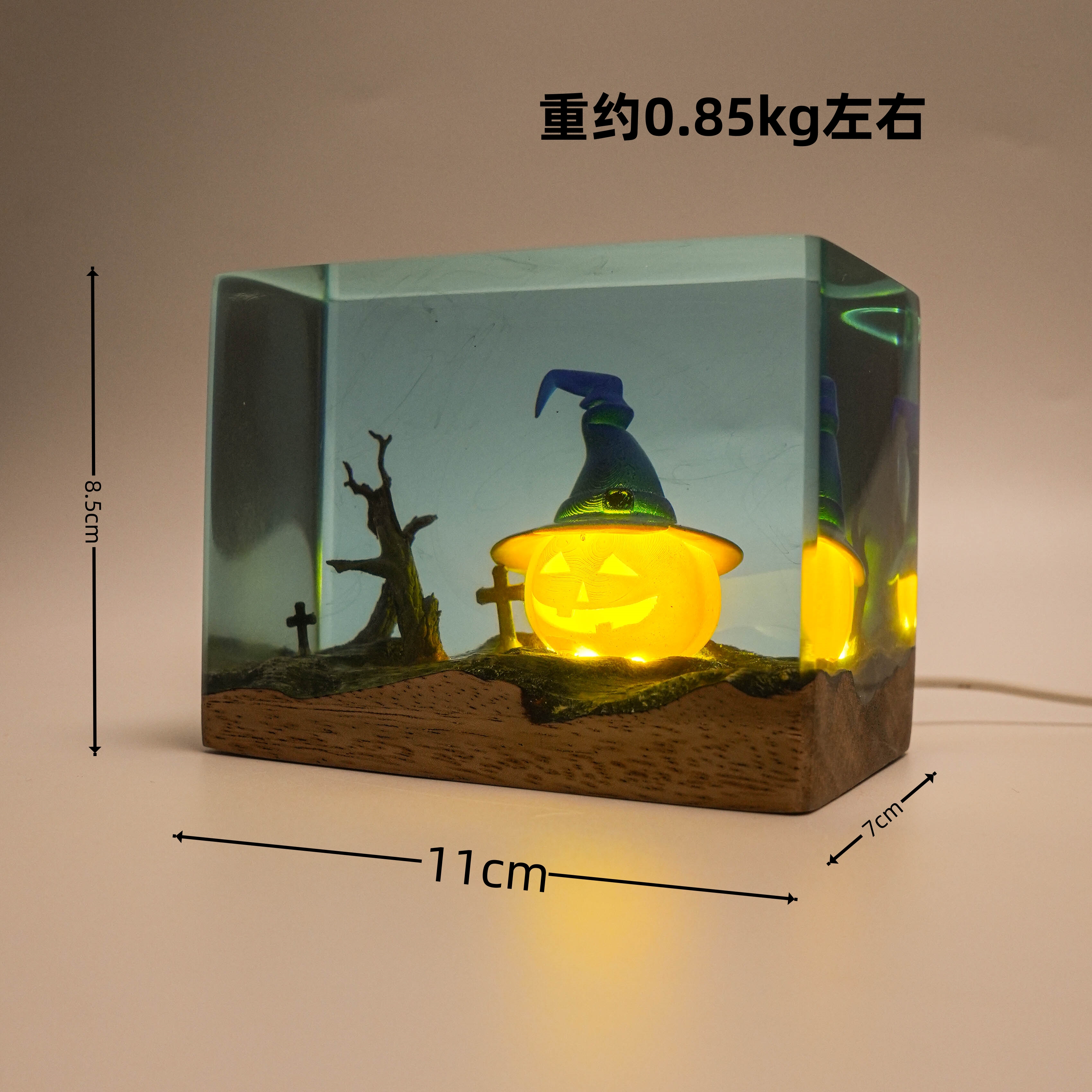 Gogisla desktop ornament, decorative night light, birthday gift