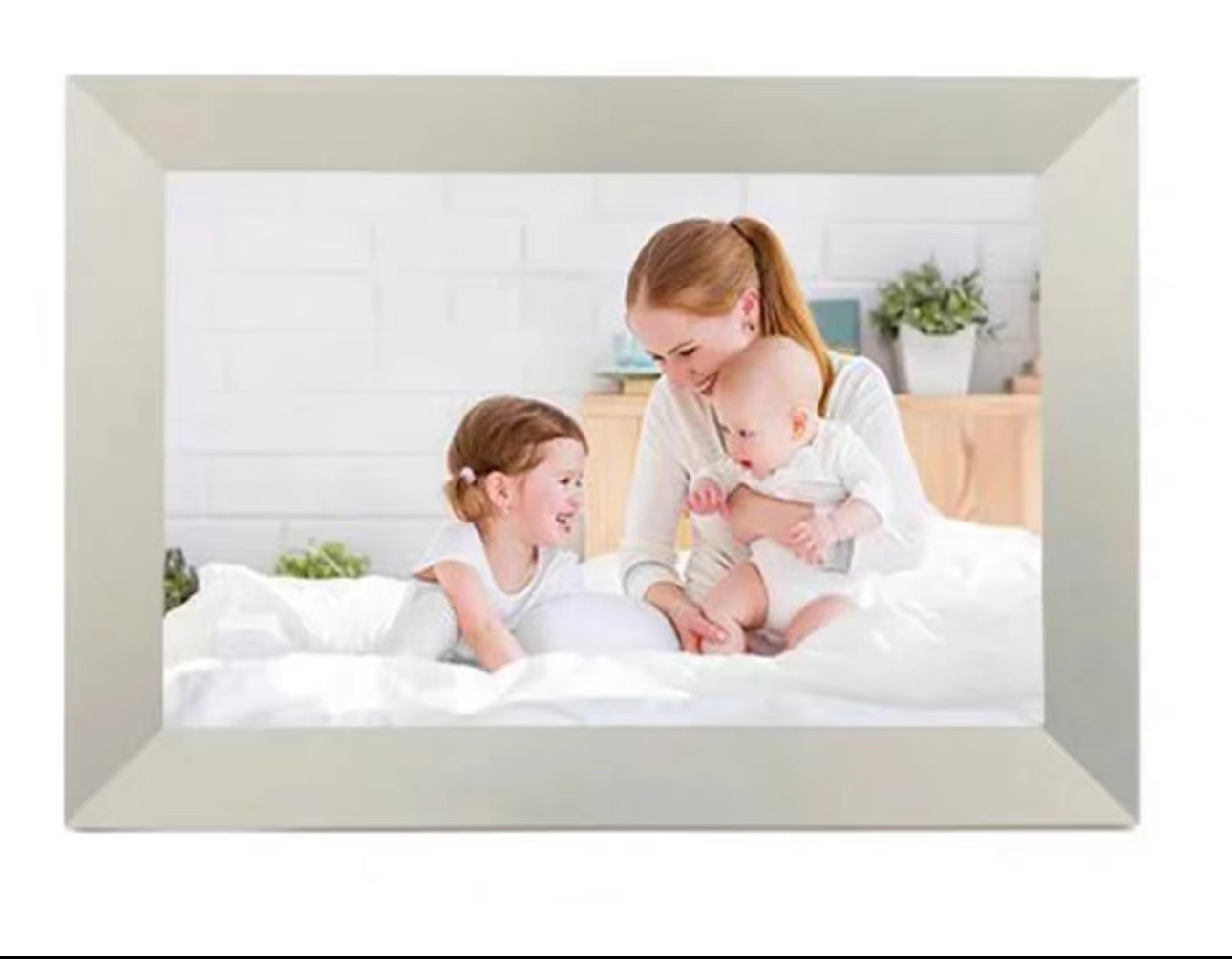 Intelligent high-definition digital 10 inch, touch screen, WIFI upload photo player